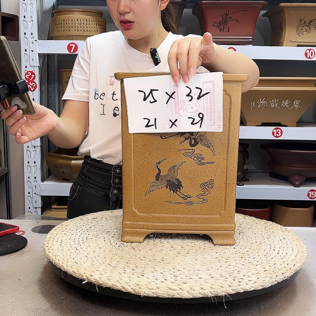 花盆紫砂紫砂花盆