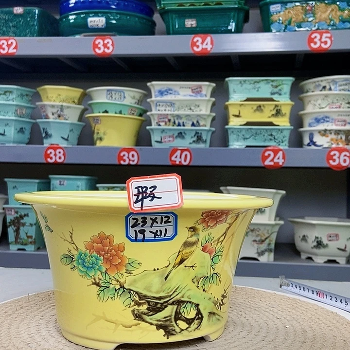 紫砂花瓶紫砂花盆