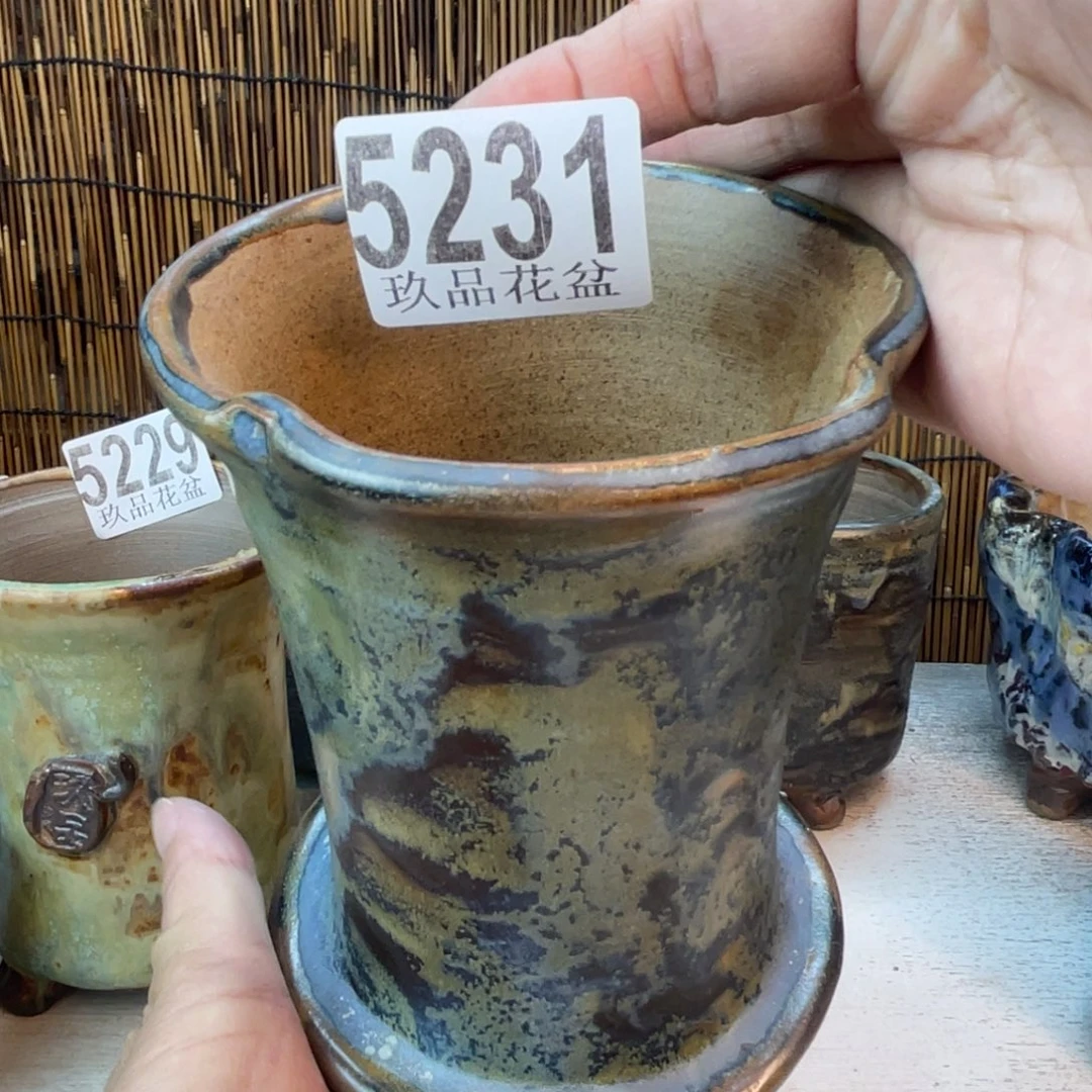 景德镇陶瓷玖品花盆