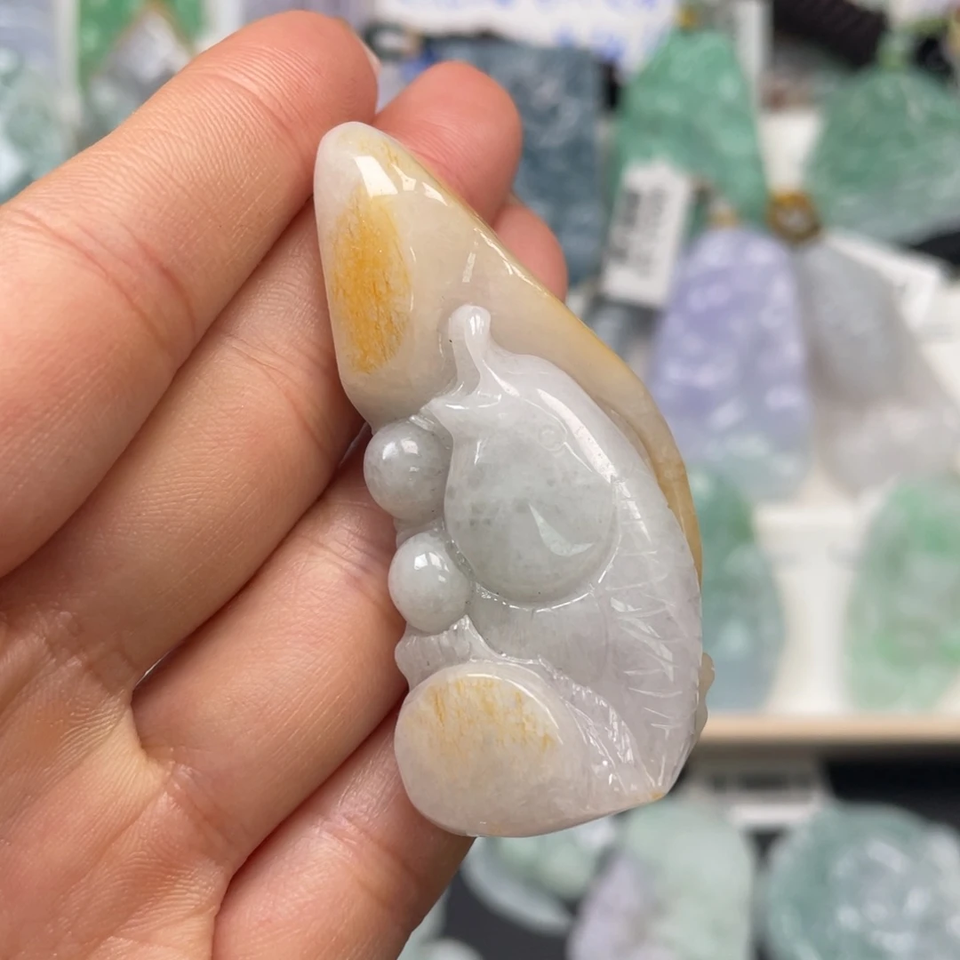 翡翠吊坠(不含链)未镶嵌