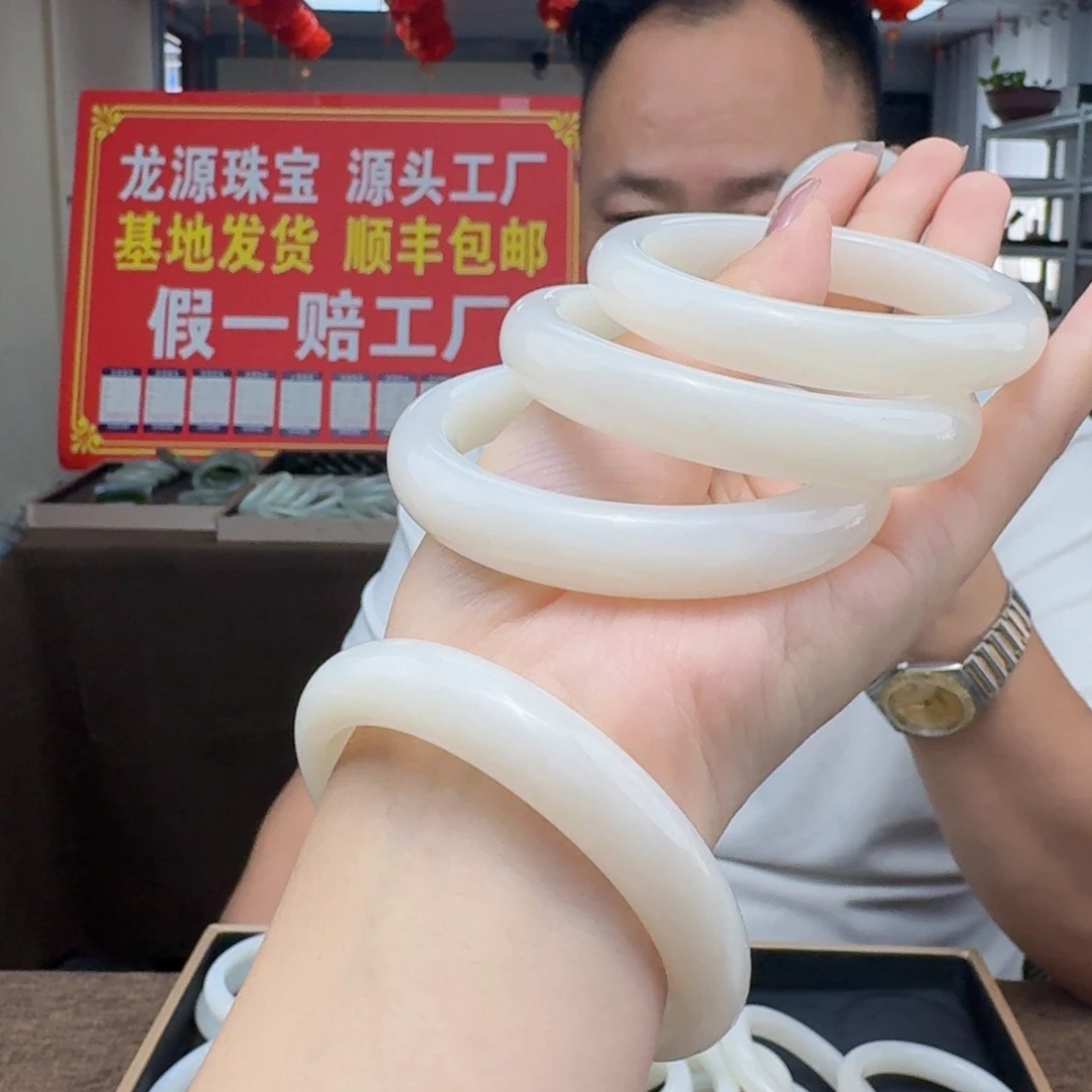 未镶嵌和田玉耳饰多样性发货，拍一发一，新疆羊脂白