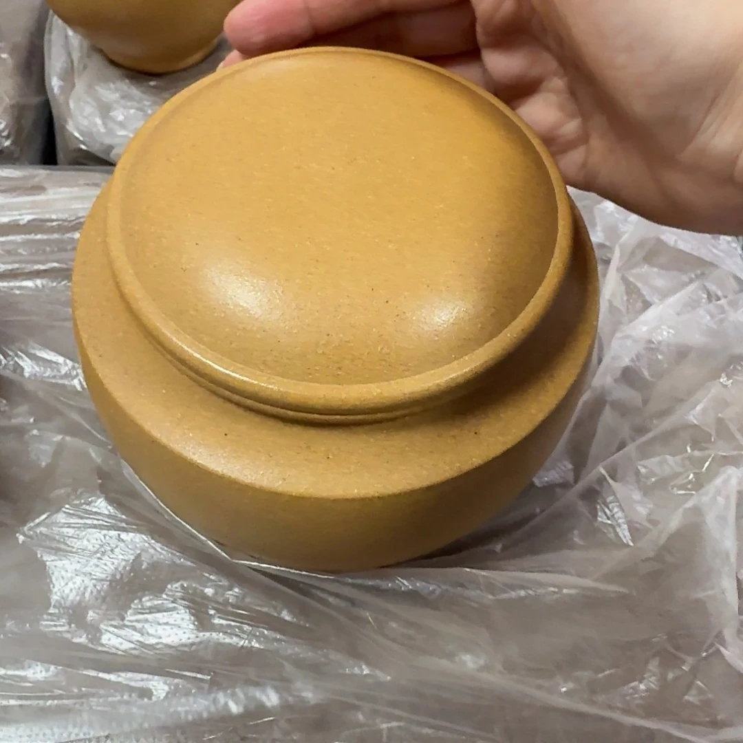 紫砂茶盏黄龙山原矿紫砂