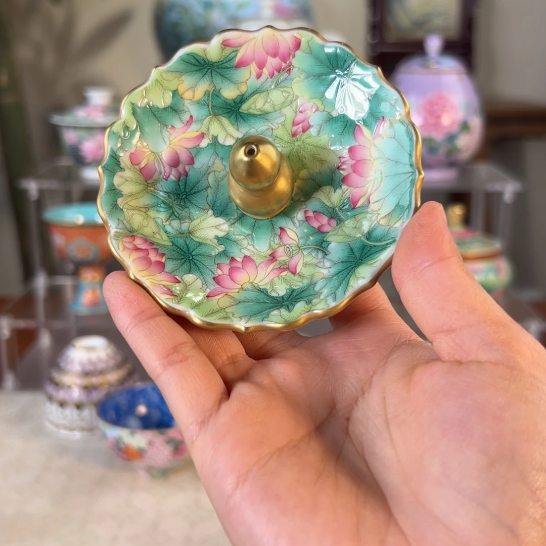 纯手工手绘 高端茶器