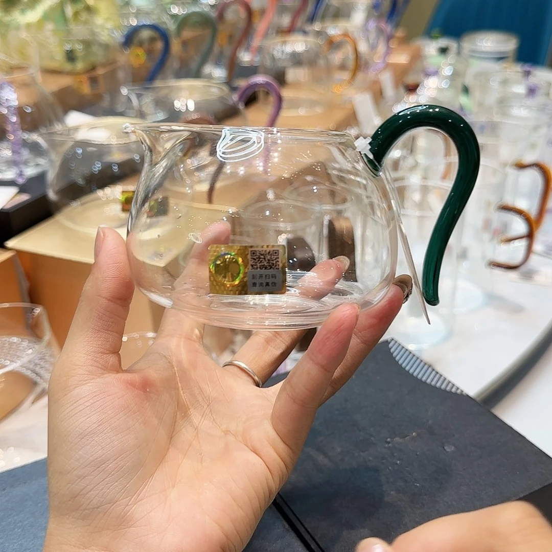 禾器淡然公道杯墨绿色