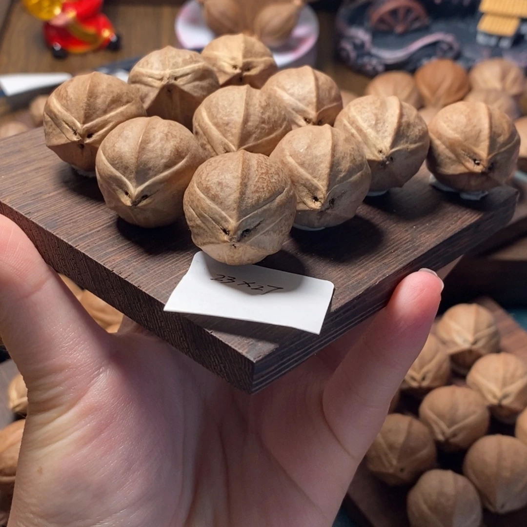 博***爵橄榄核手串/手链2327梅林铁三花橄榄核