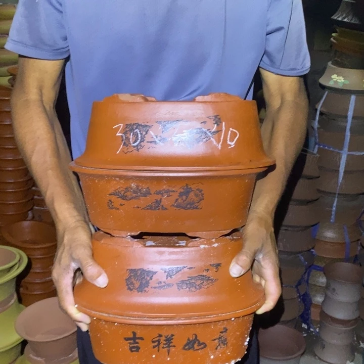 紫砂花盆紫砂花盆盆栽花卉种植