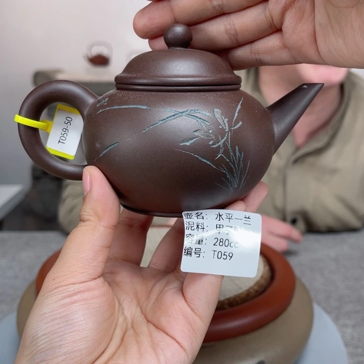 紫砂茶壶紫砂刻绘