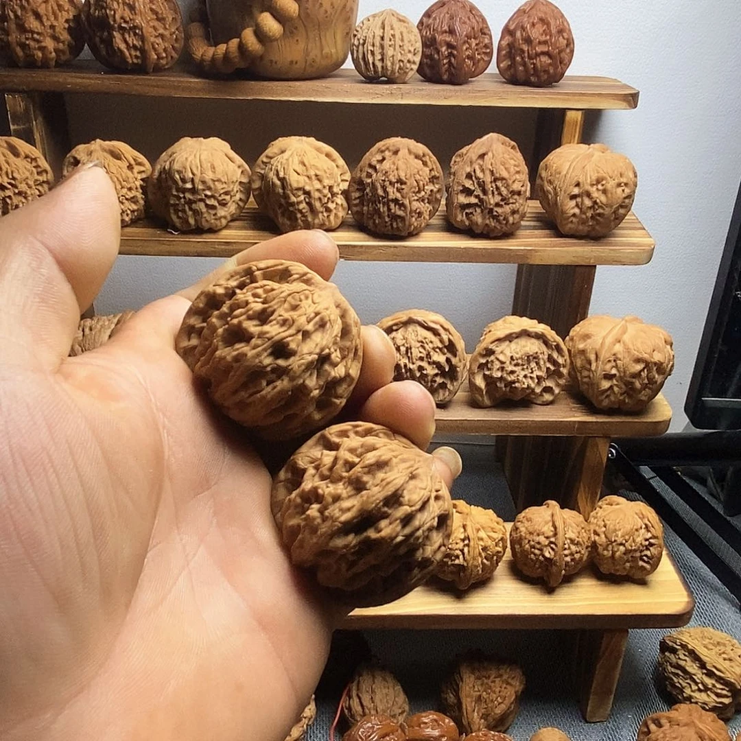 吊坠文玩核桃麦穗虎头42.39.40