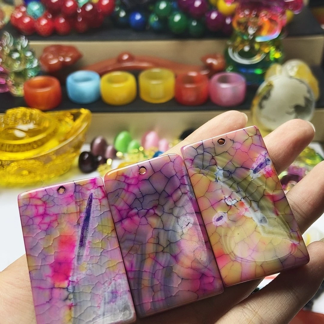 玛瑙/玉髓手链未镶嵌凌*