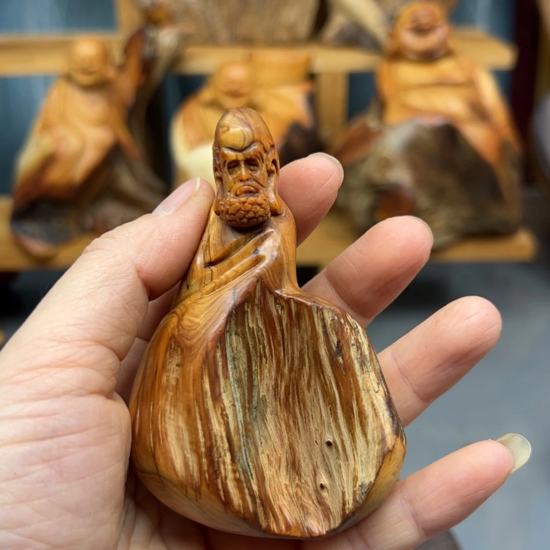 柏木崖柏木摆件手把件，47