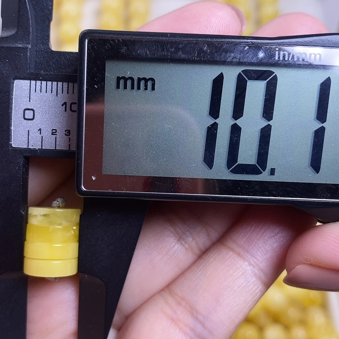 裸石琥珀未镶嵌蜜蜡隔片