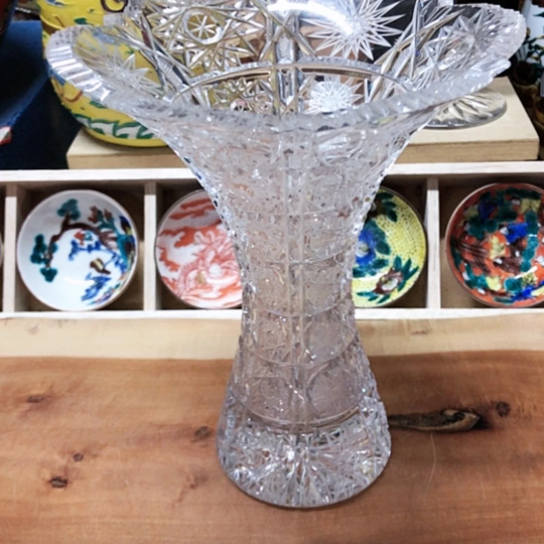 【闪购商品】碗捷克水晶花瓶