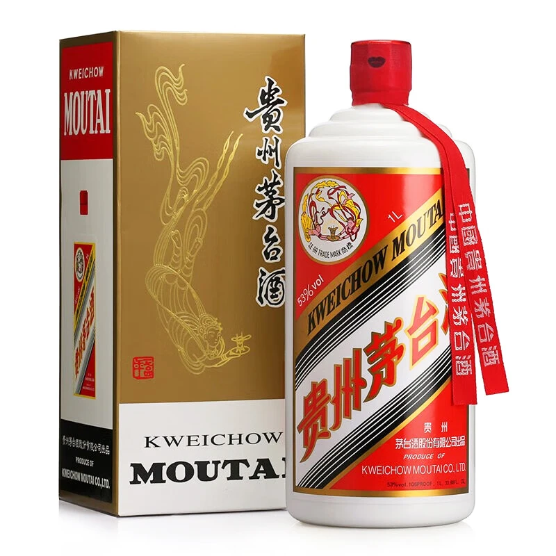 KWEICHOW MOUTAI/贵州茅台飞天公斤茅台 酱香型53度1000ml