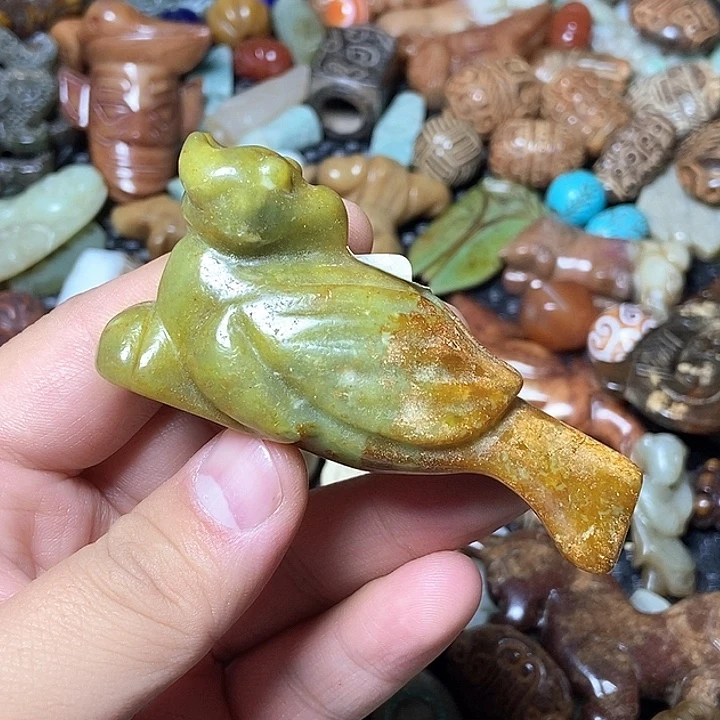 和田玉未镶嵌颈饰37