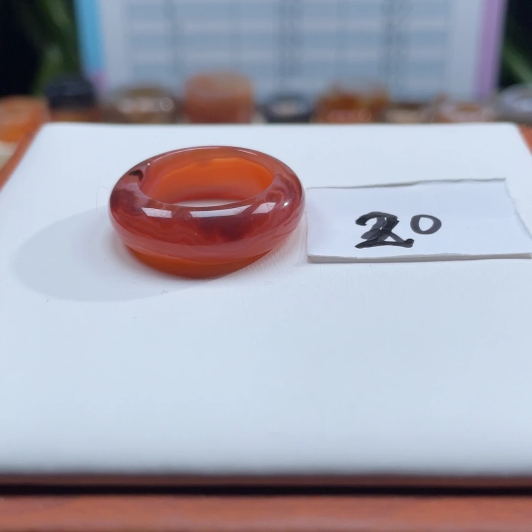 玛瑙/玉髓未镶嵌戒指Z18港17