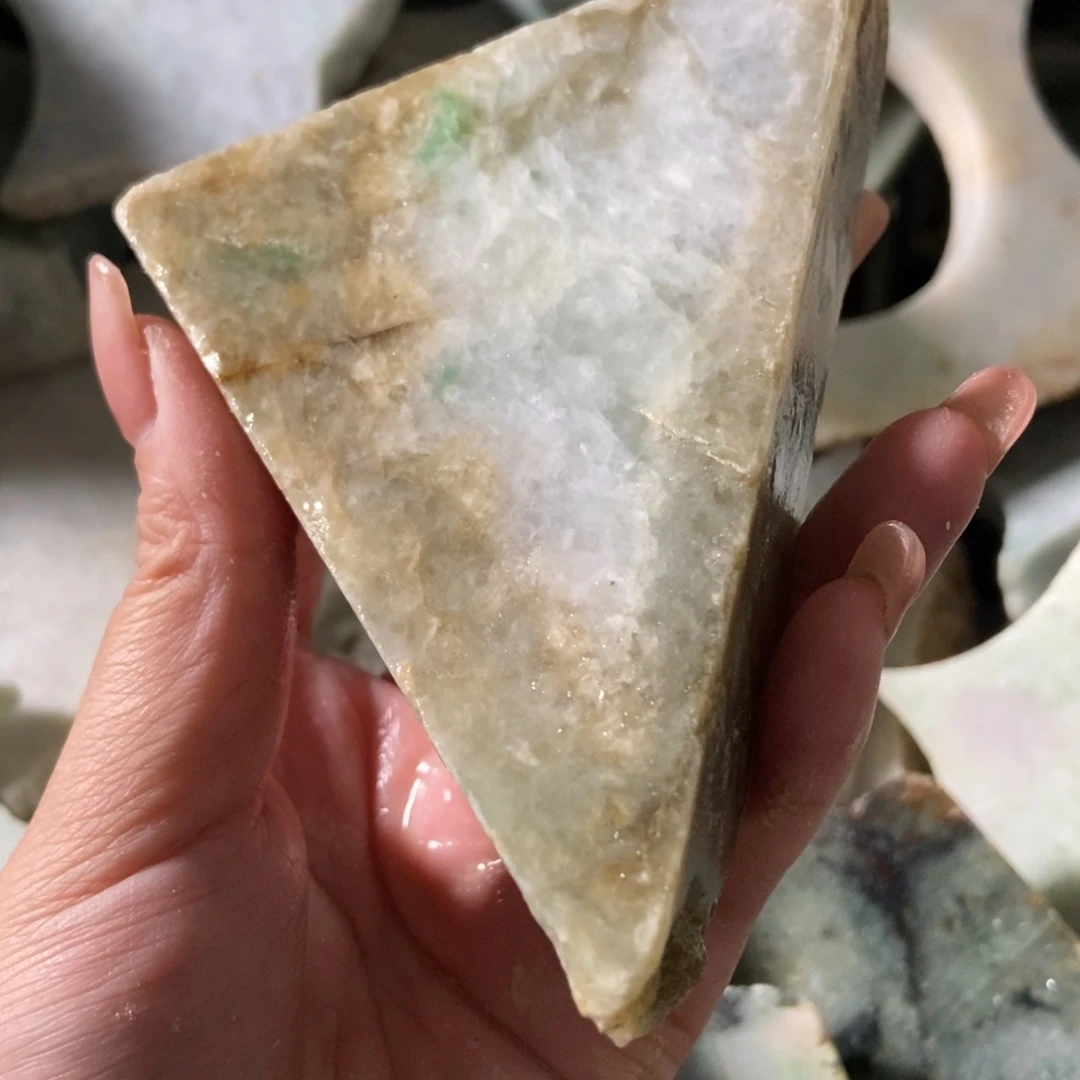 翡翠未镶嵌挂件天然翡翠