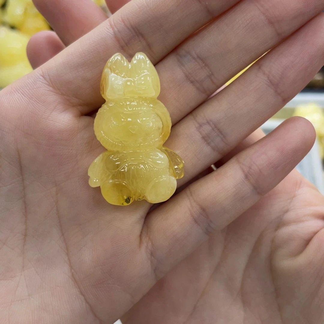 琥珀未镶嵌裸石天然琥珀拉布布