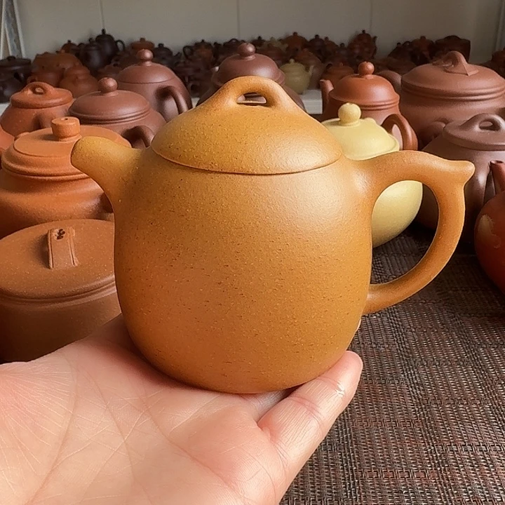 茶壶紫砂黄金秦权200cc