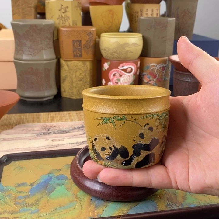 茶杯紫砂紫砂茶具