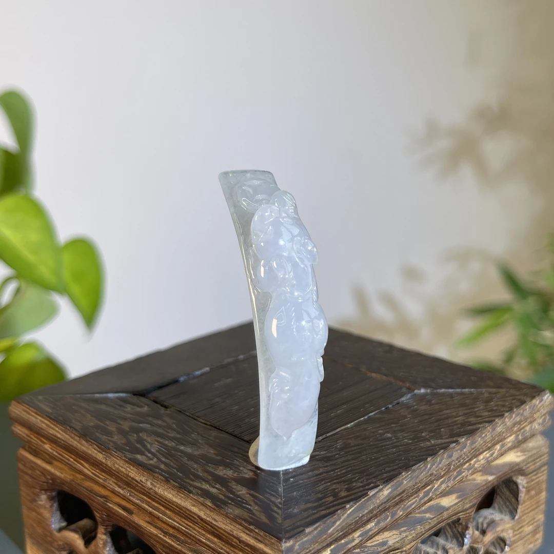 JCB17-23  天然缅甸A货翡翠  翡翠手牌