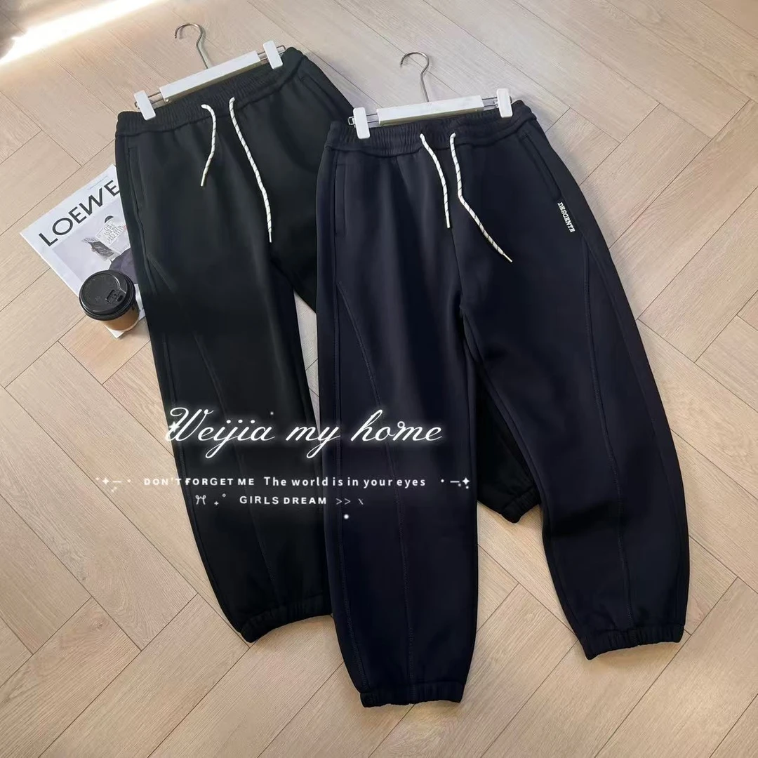 【WJ】冬款 玉 837 两色加绒休闲裤（3-6）