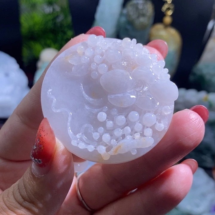 【闪购商品】颈饰未镶嵌翡翠花