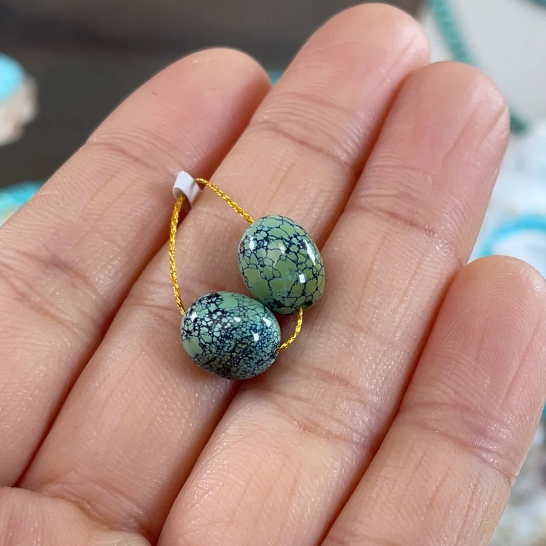 绿松石未镶嵌套链