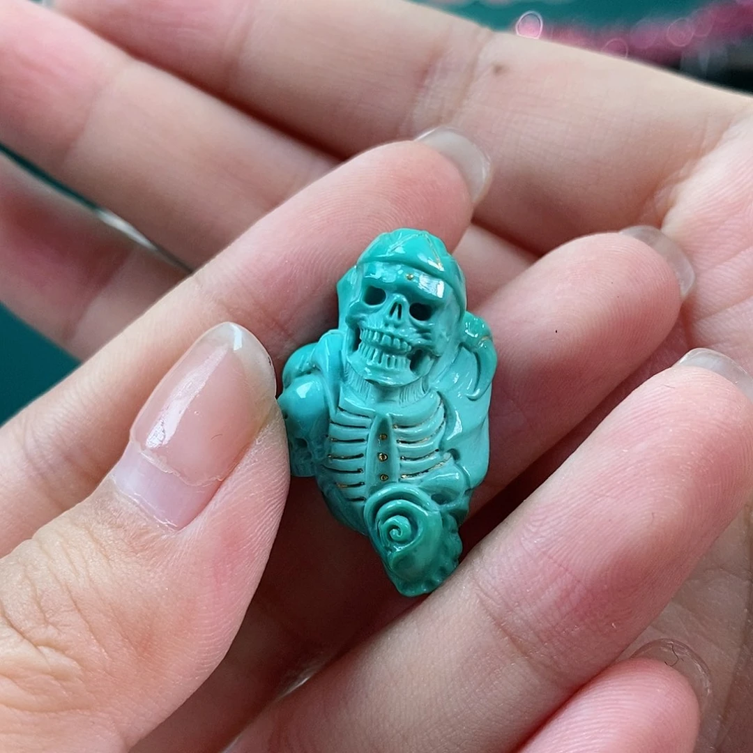 绿松石珠宝奇石未镶嵌