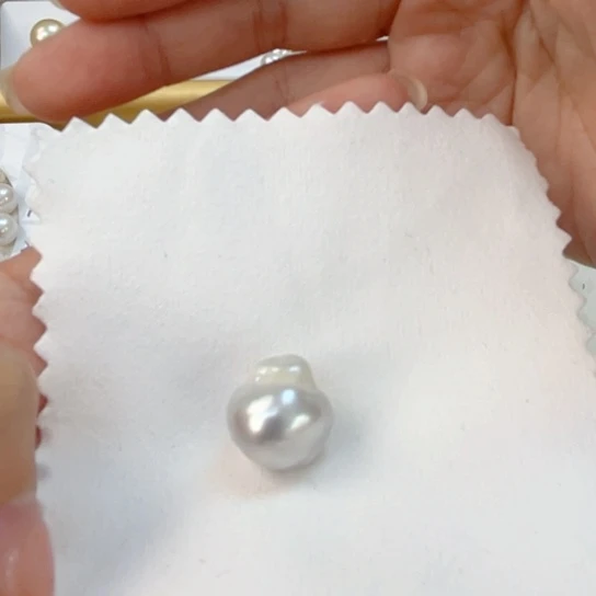 海水珍珠未镶嵌颈饰澳白