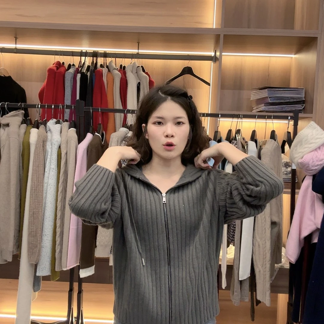 加厚拉链帽衫山羊绒加厚600多克