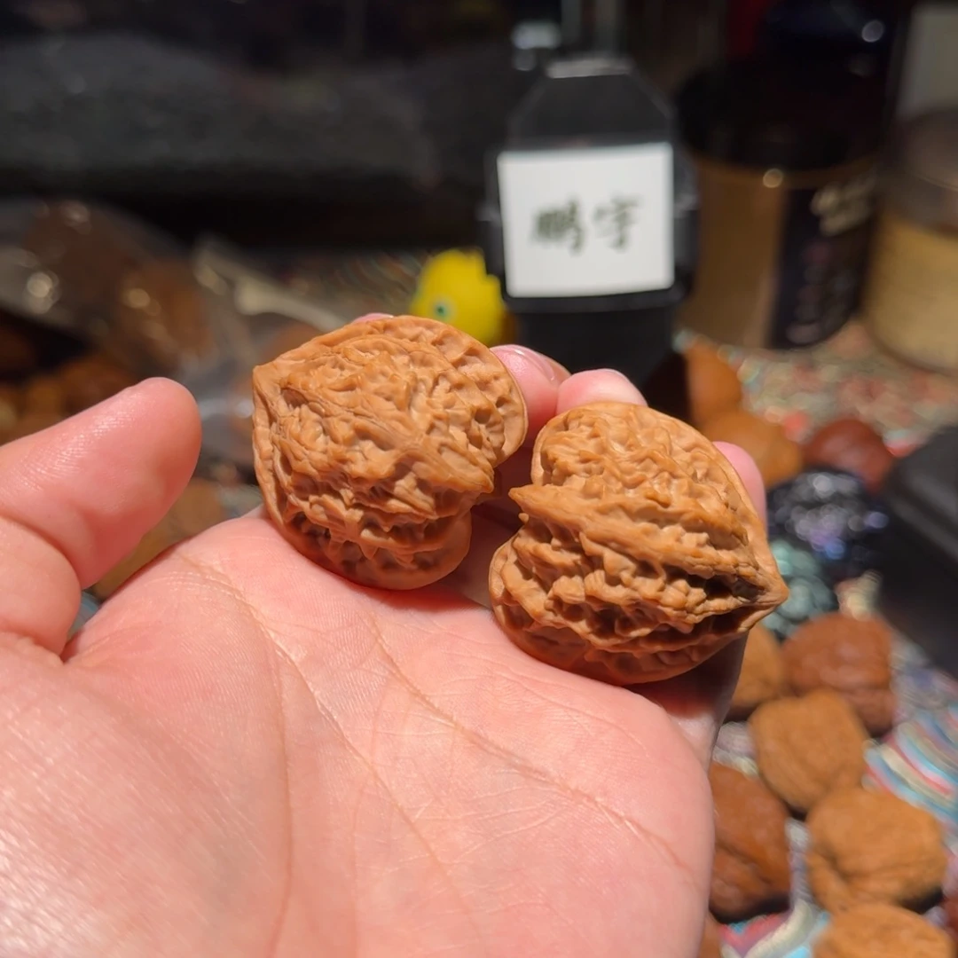 文玩核桃把件127号39房山一代灯笼文玩核桃