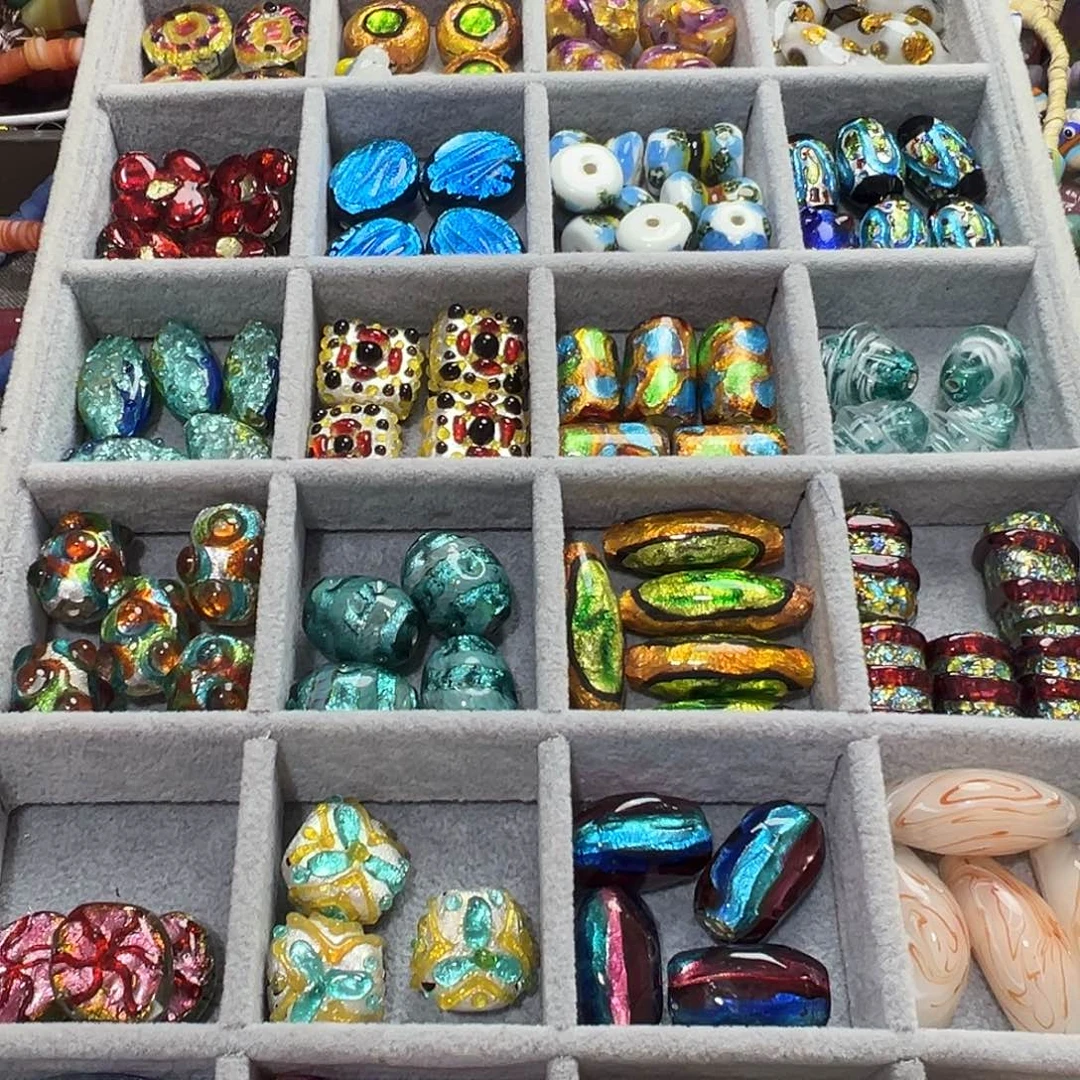 手工艺品琉璃定制珠一颗