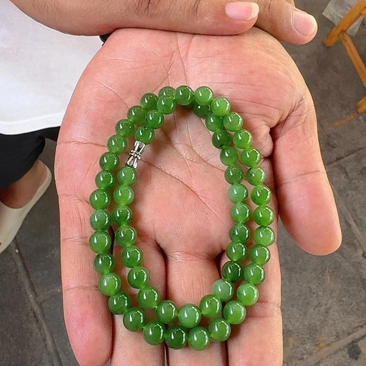 和田玉未镶嵌颈饰卡8