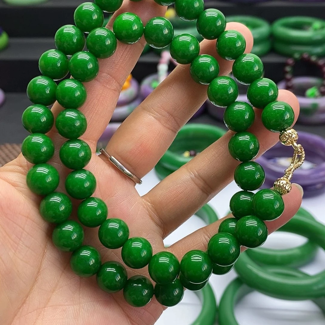 项链未镶嵌石英质玉