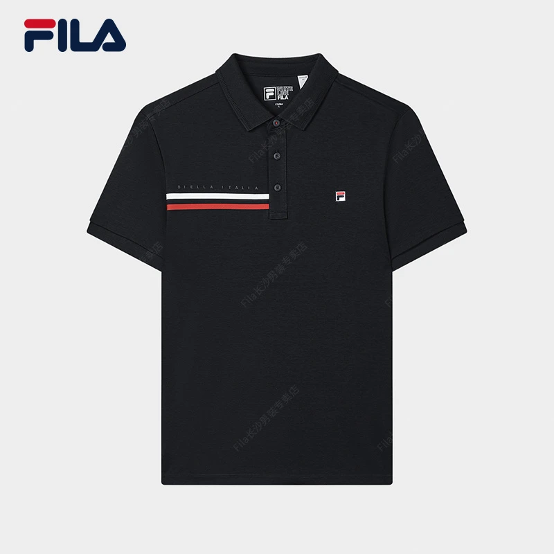Fila/斐乐男款【拉斐整理翻领POLO衫】夏季新款舒适时尚F61M523102F