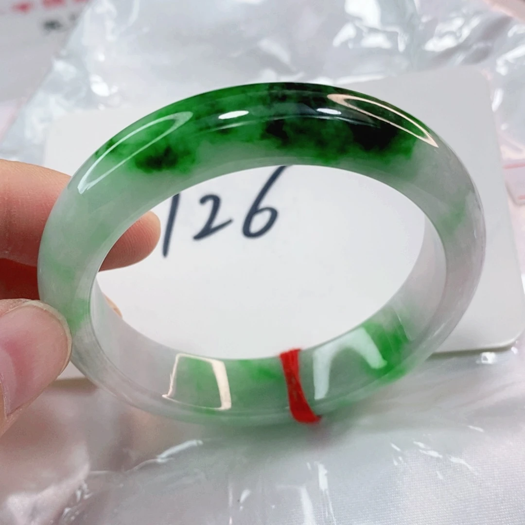 翡翠手镯未镶嵌56.5圈口