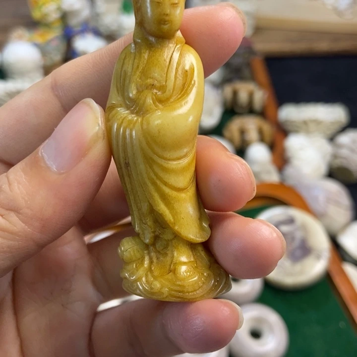 心***光配饰鹿角雕刻一个福利出