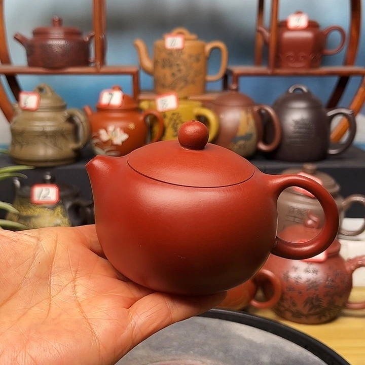 茶壶紫砂微瑕不带证书礼盒200cc