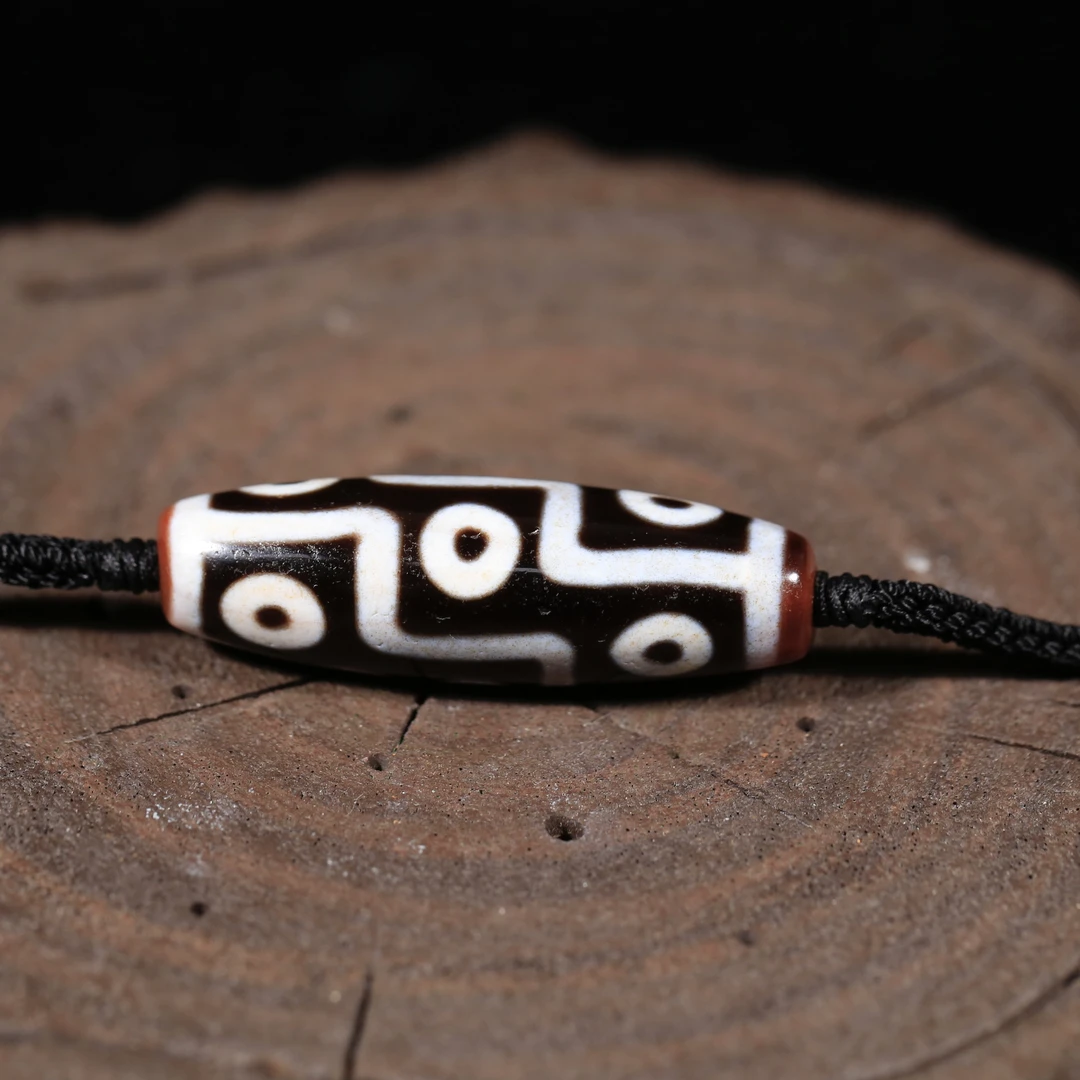 行运任晓攀臻品系列折线九眼玛瑙天珠锁骨链爆红砂纯手工