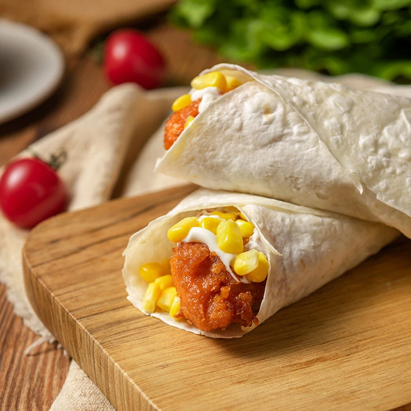 墨西哥风味鸡肉卷加热即食老北京早餐半成品速食微波炉懒人食品