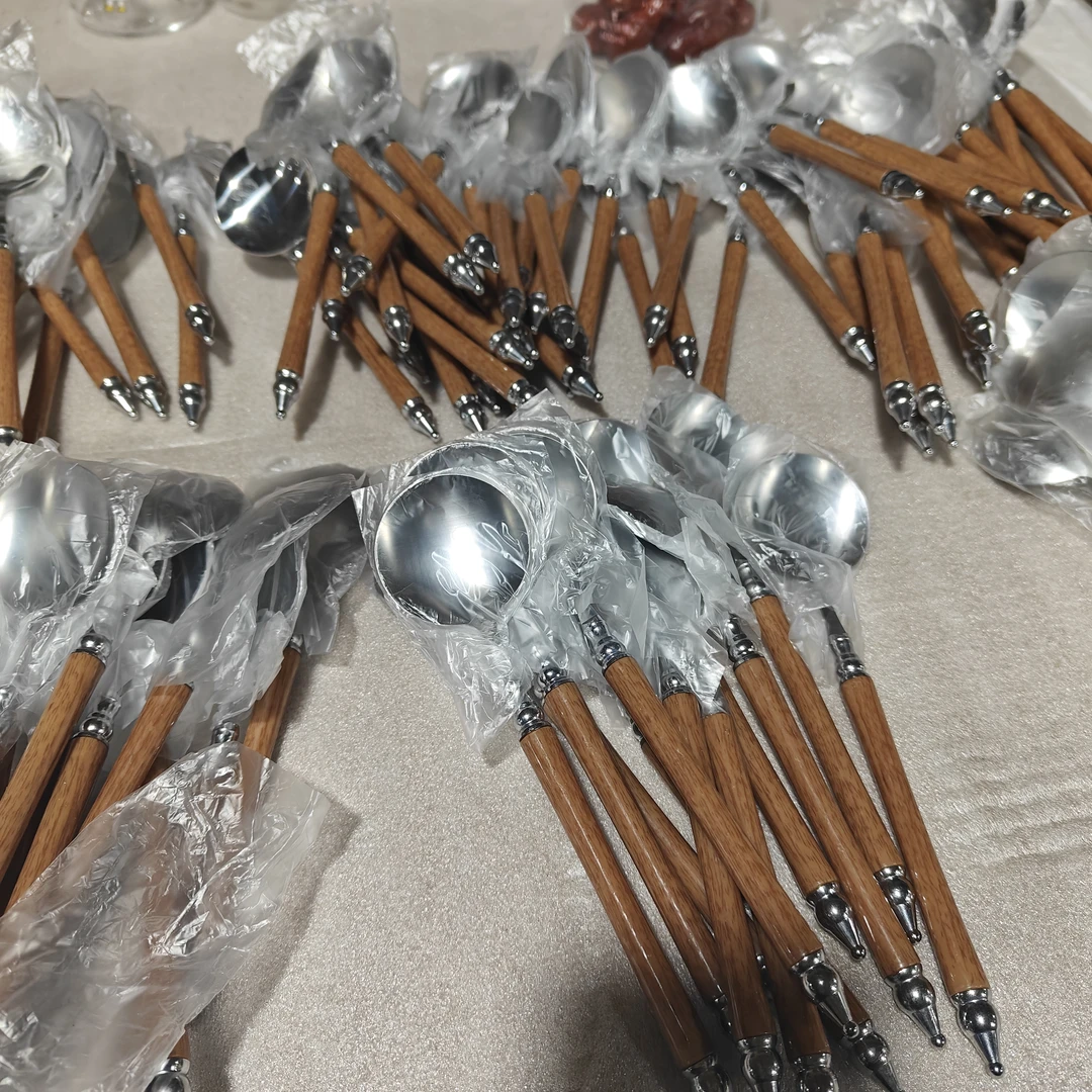 复古勺子/可喝汤干饭5支家庭装