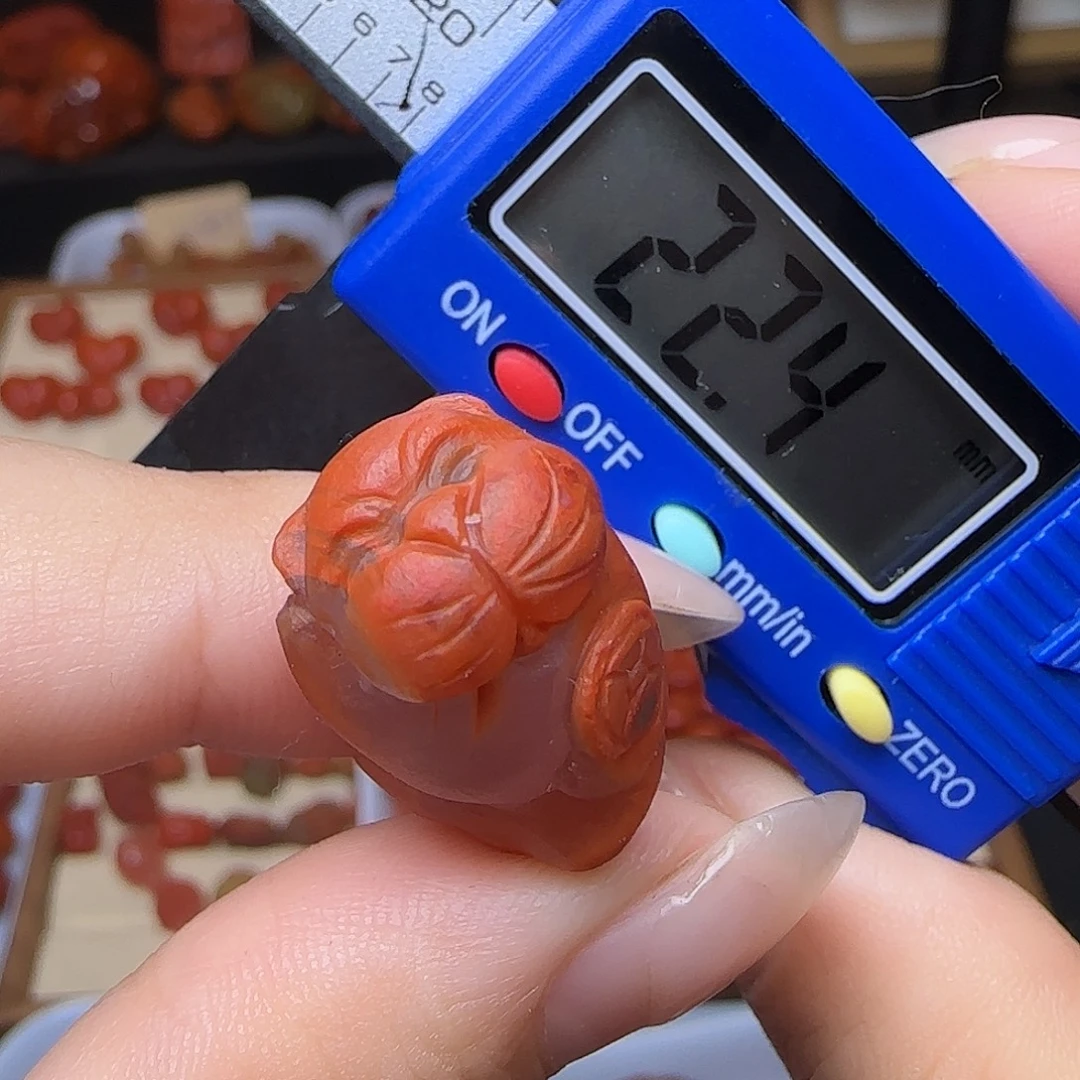 南红玛瑙未镶嵌吊坠(不含链)