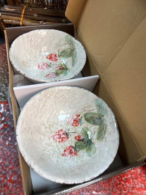 七英寸面碗石头釉耐磨釉下彩陶瓷高端家用（按个卖）