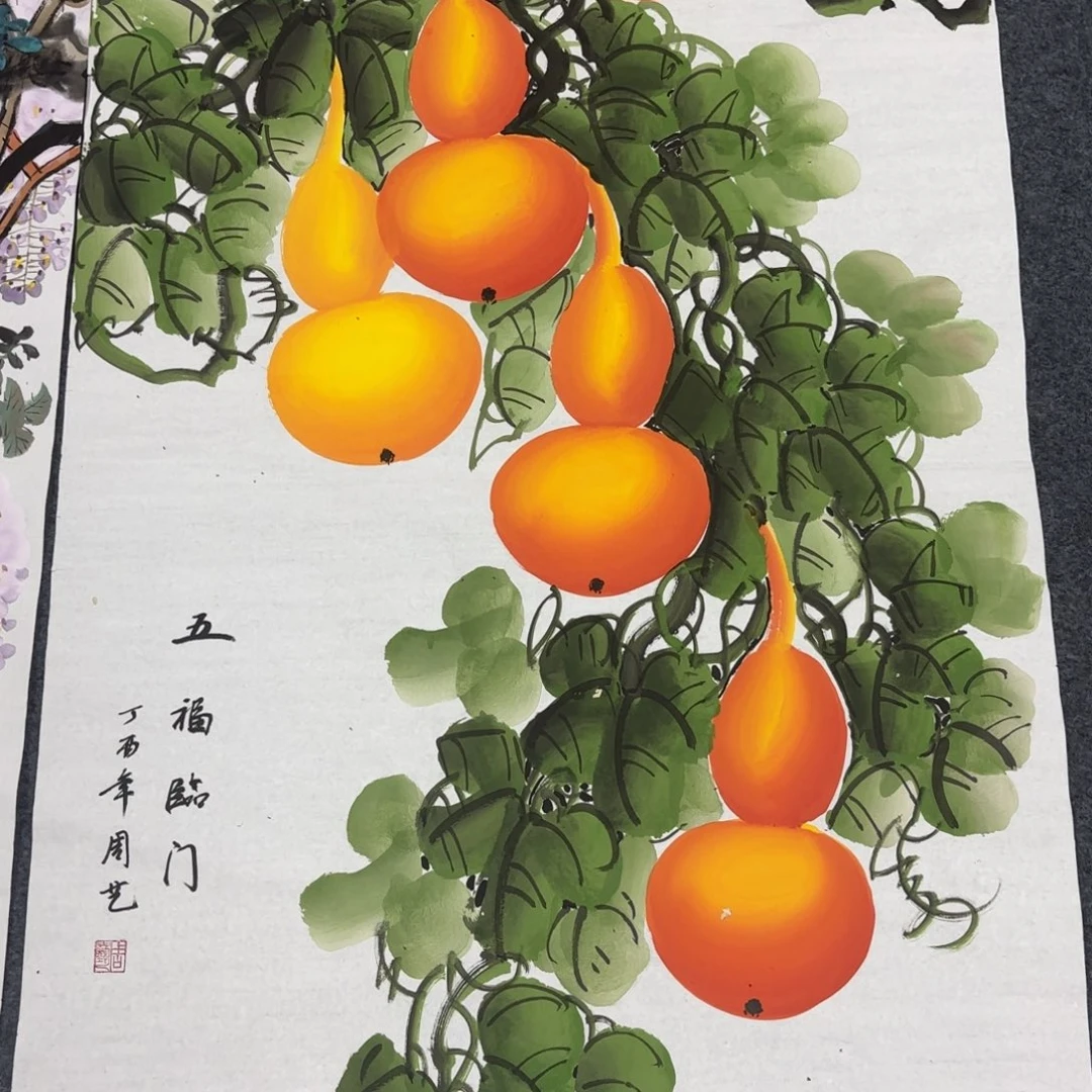国画纯手工纯手工