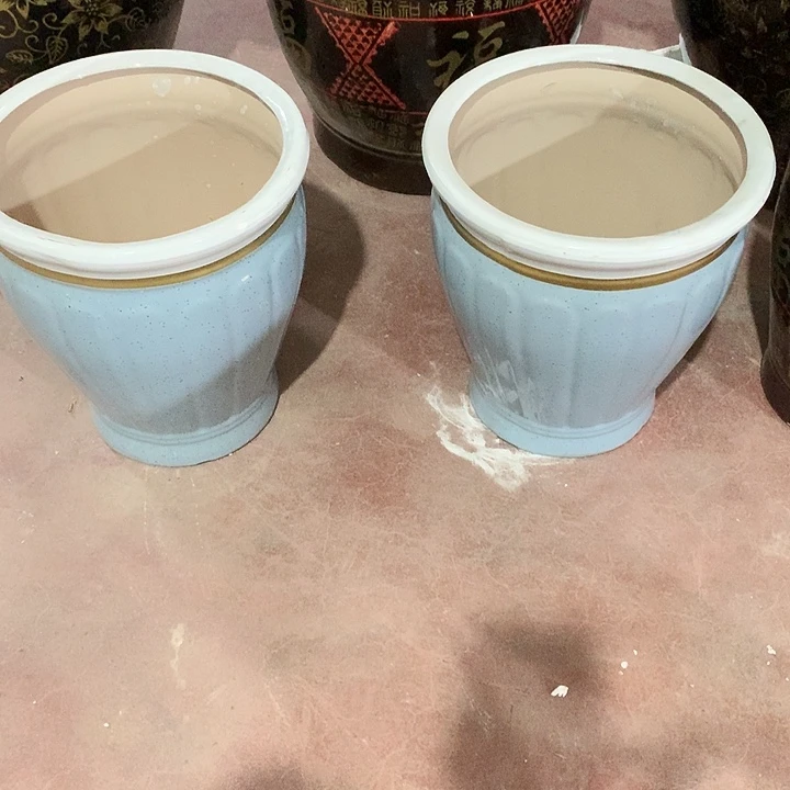 蓝南瓜小号两个默认瑕疵掉釉染色炸皮确认瑕疵