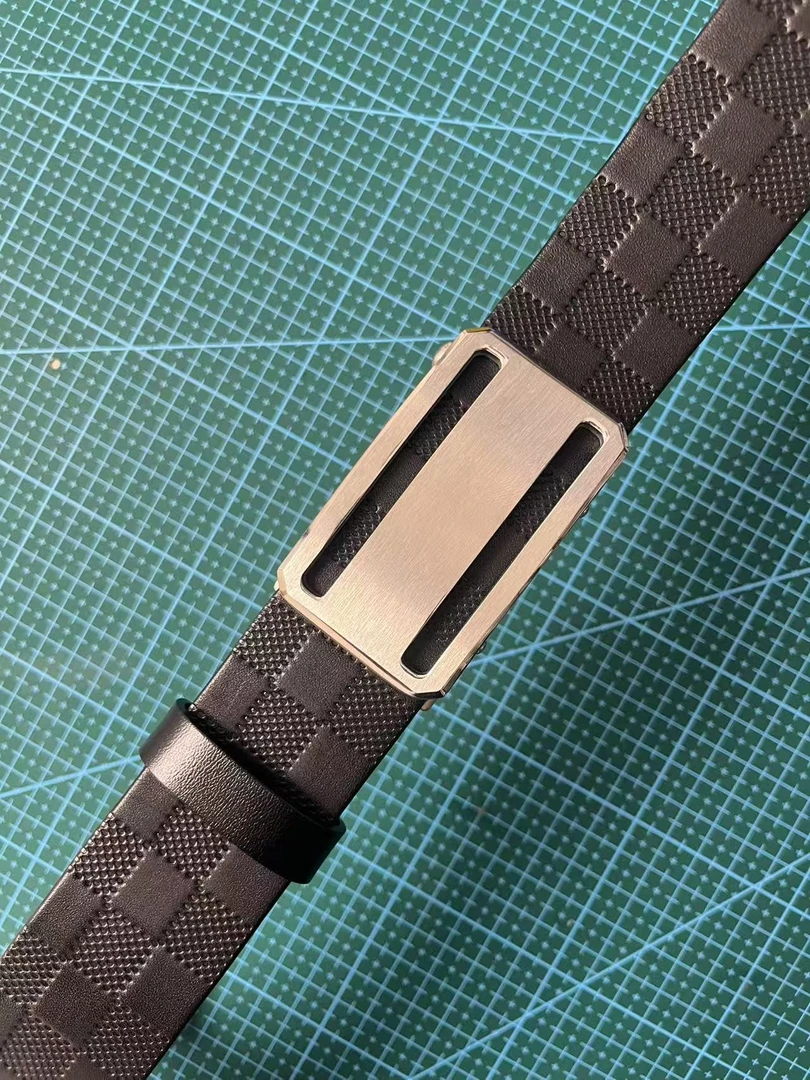 无牙自动扣男款男士真皮黑色头层牛皮皮带腰带高档潮流裤腰带百搭