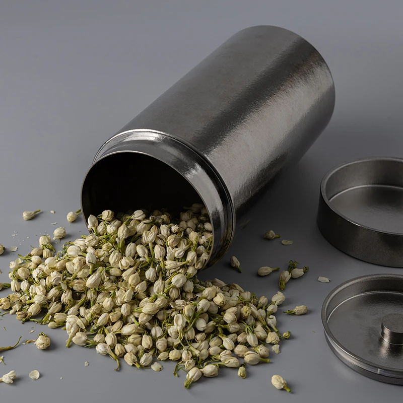 冯唐出品成事好物纯钛大收纳罐储存收纳茶叶药材长期收藏罐1800ml