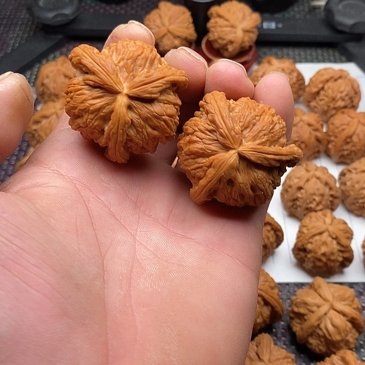 不****核桃手串/手链拼接三棱9