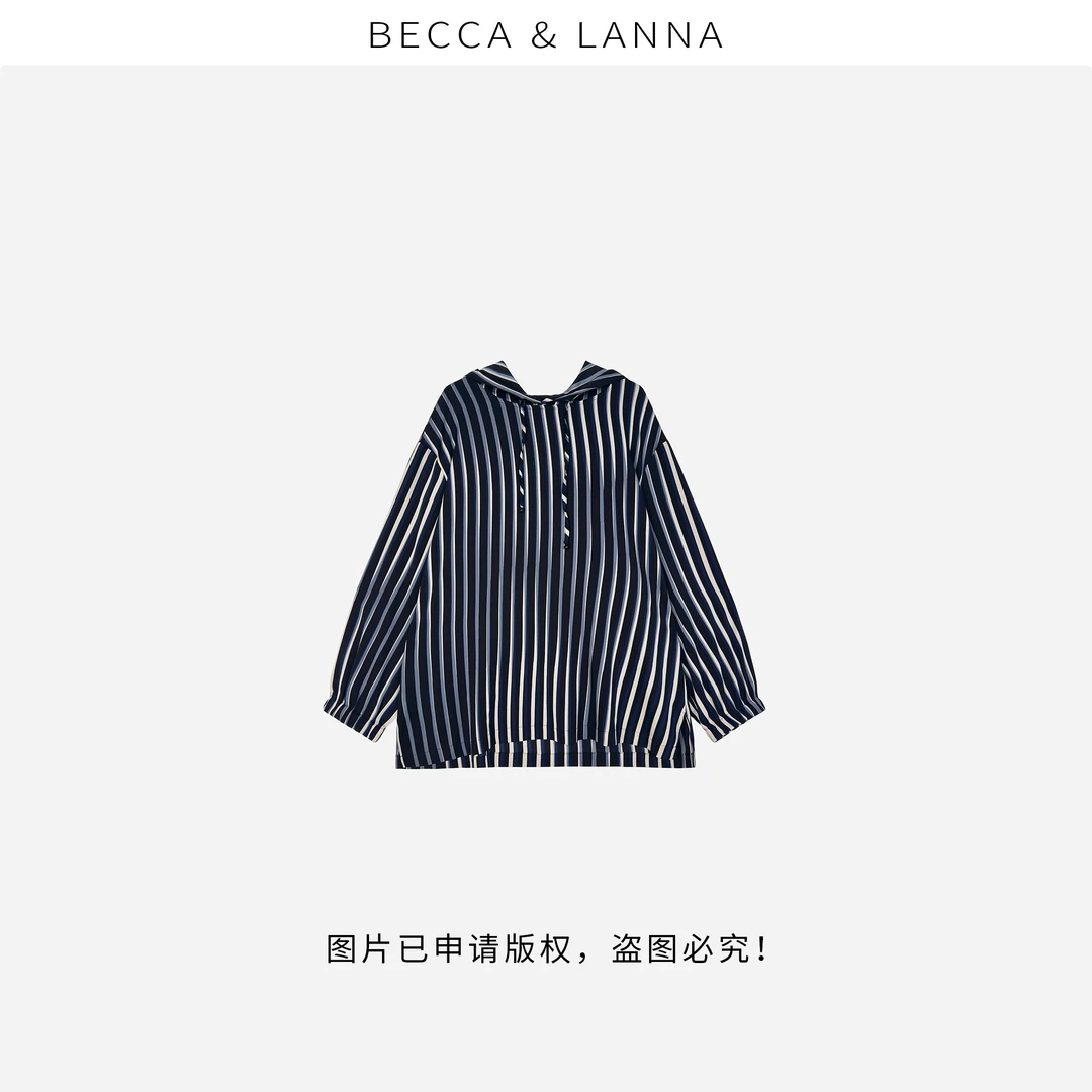 D0272 女士春季休闲松弛连帽桑蚕丝外套