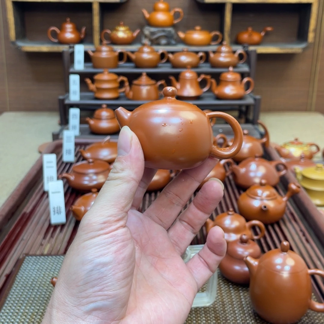 雁***曦茶壶朱泥西施80cc